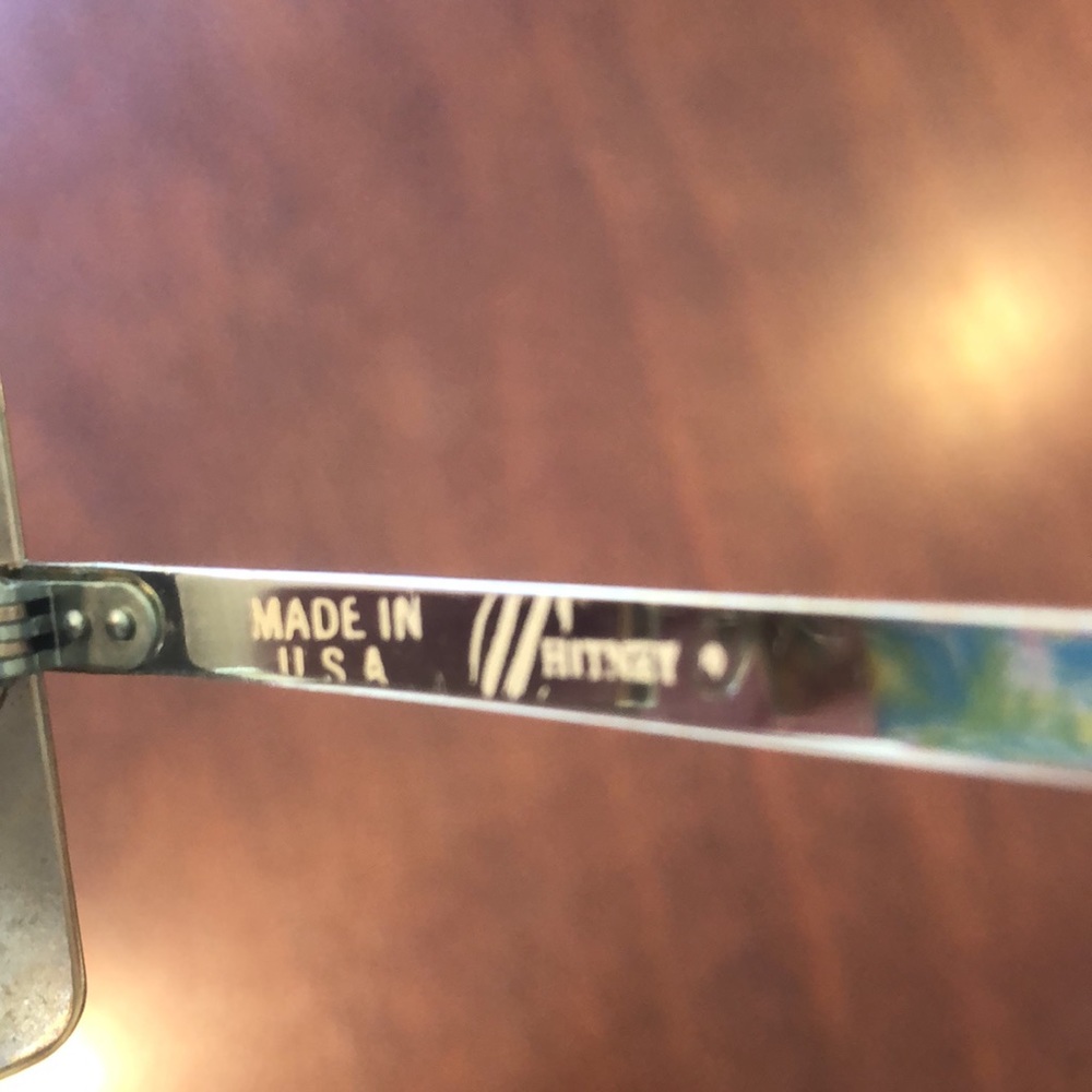 Vintage Rectangular Eyeglass Frames - image 4